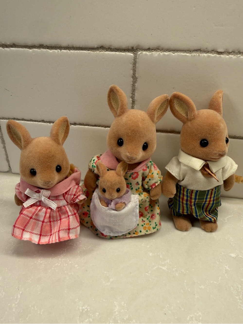 Calico Critters Kangaroo Family of 4